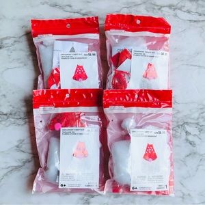 Christmas Creatology Gnome Ornament Craft Kit 4 ct